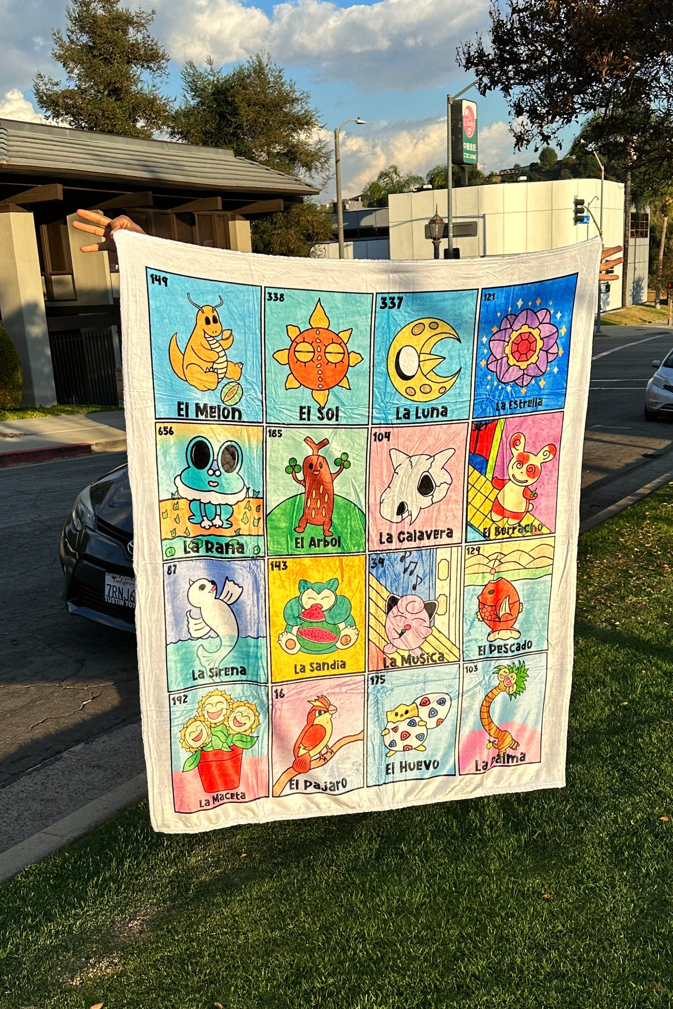 Loteria Fleece Blanket