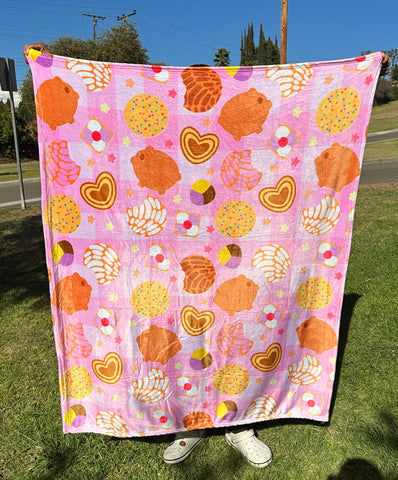 Pan Dulce Fleece Blanket