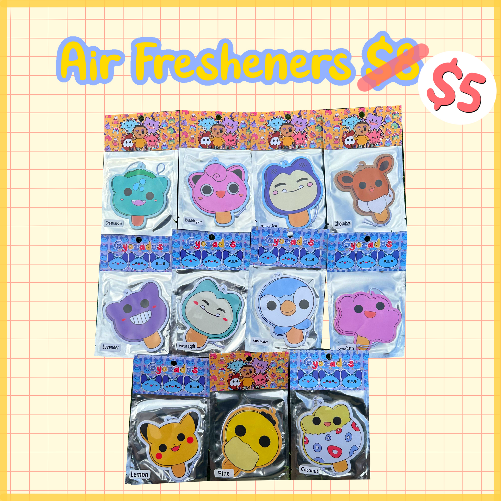 Air Fresheners Paletas