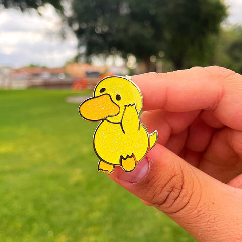 sitting psyduck pin