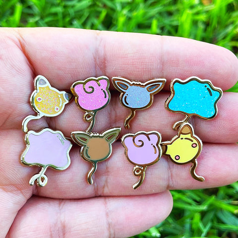 Pokemon Balloon Mini Pins