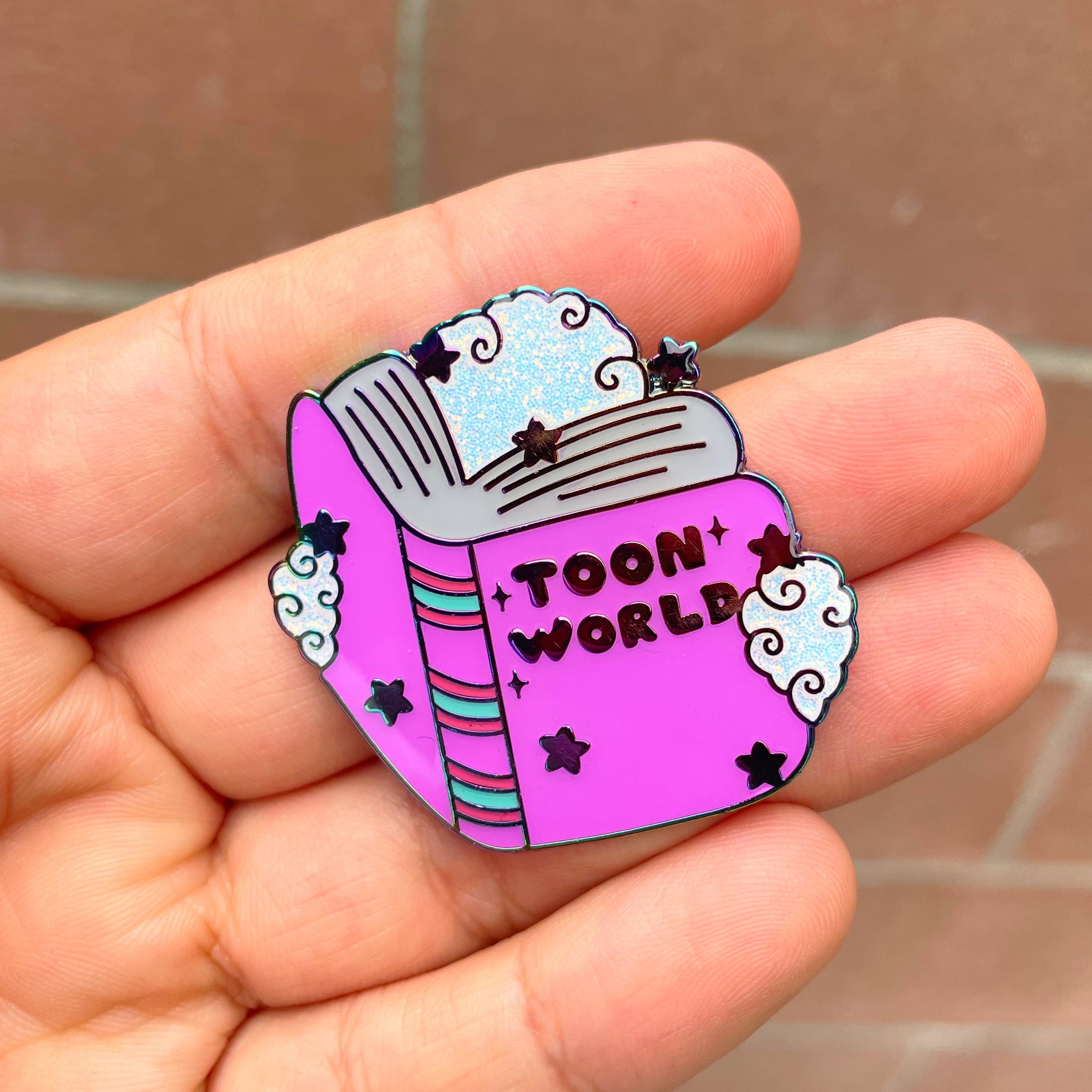 Toon World Pin