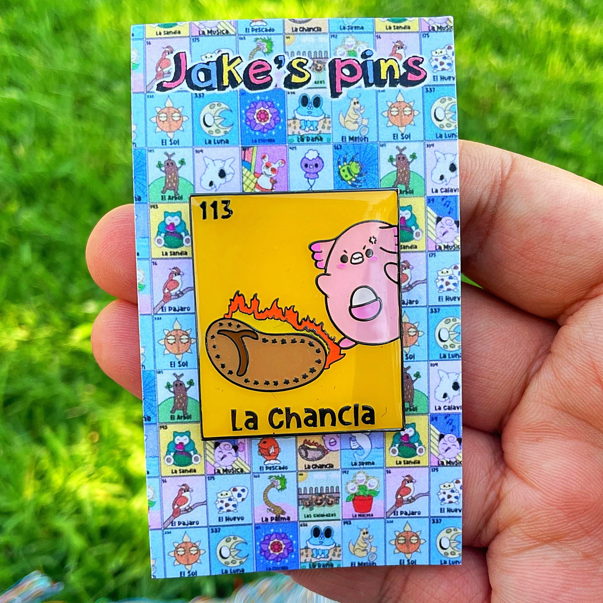 Loteria La Chancla Pin