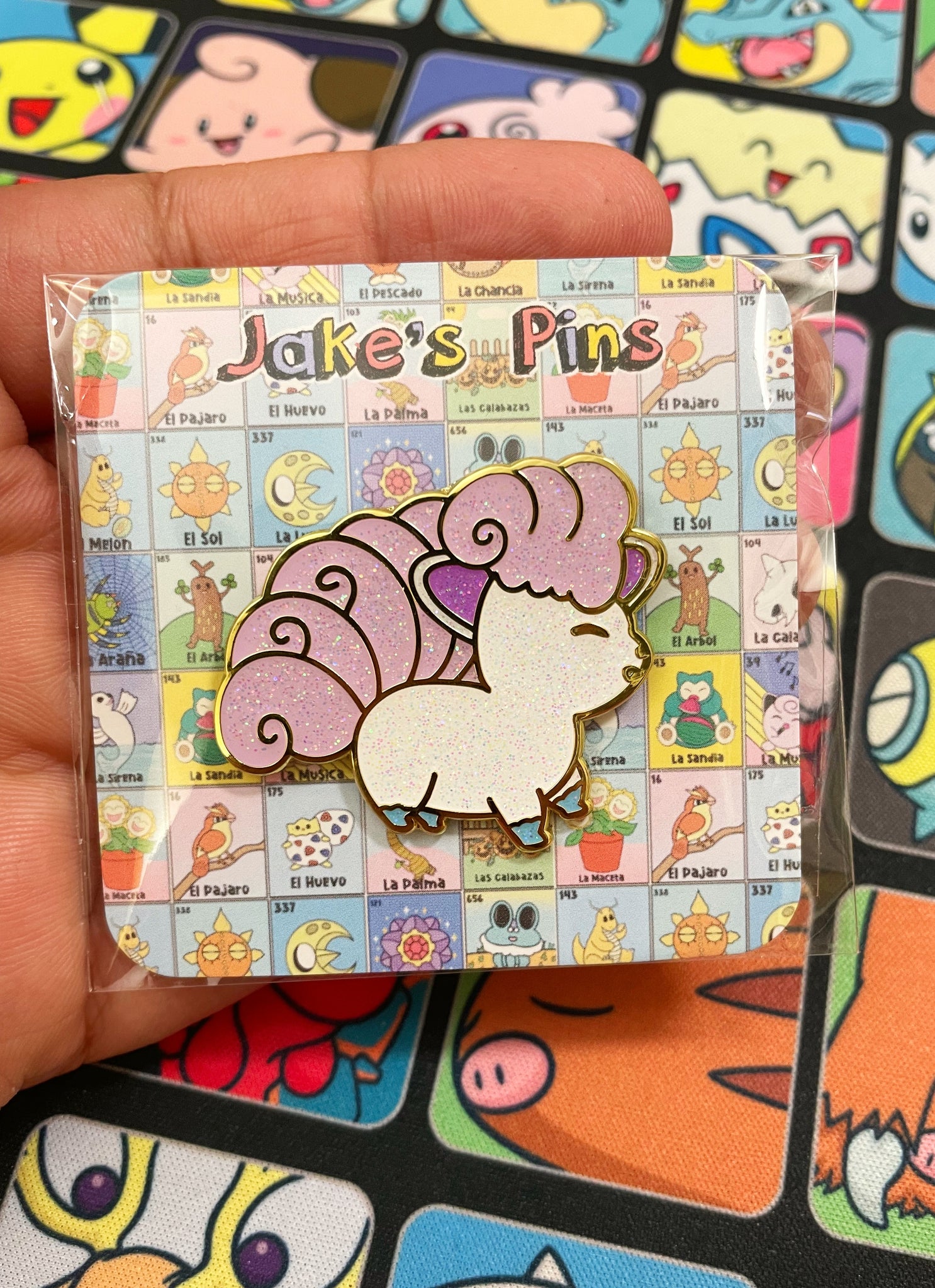 Shiny Alola Vulpix Pin