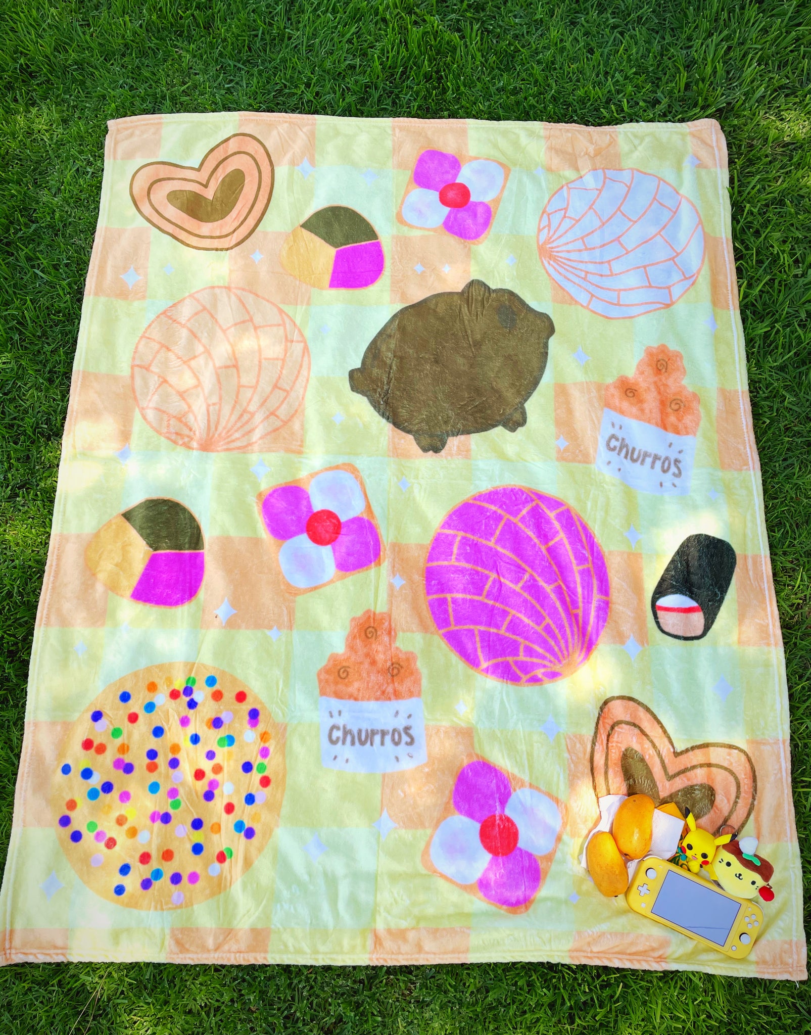 Yellow Pan Dulce Blanket