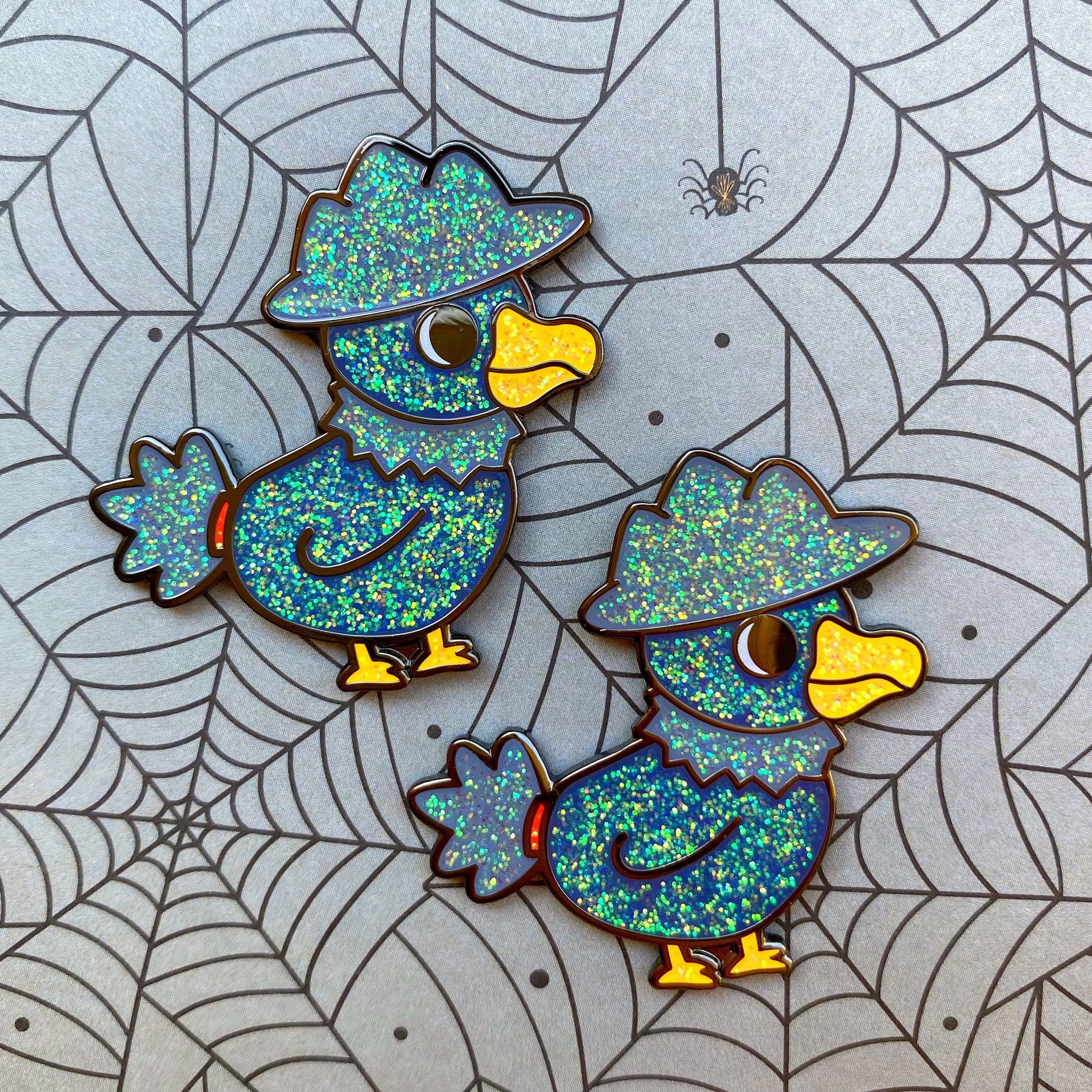 Murkrow enamel pin