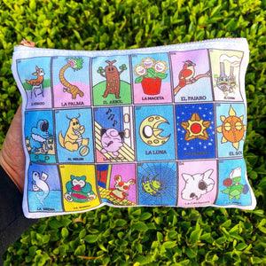 Loteria Zipper Pouch