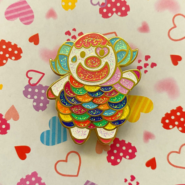 Pietro enamel pin