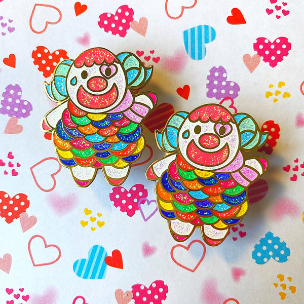 Pietro enamel pin