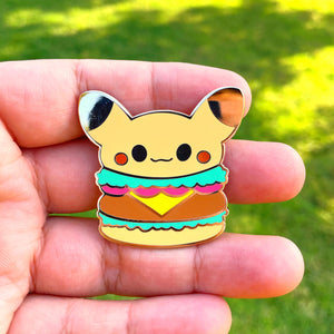 Pikachu Burger Pin