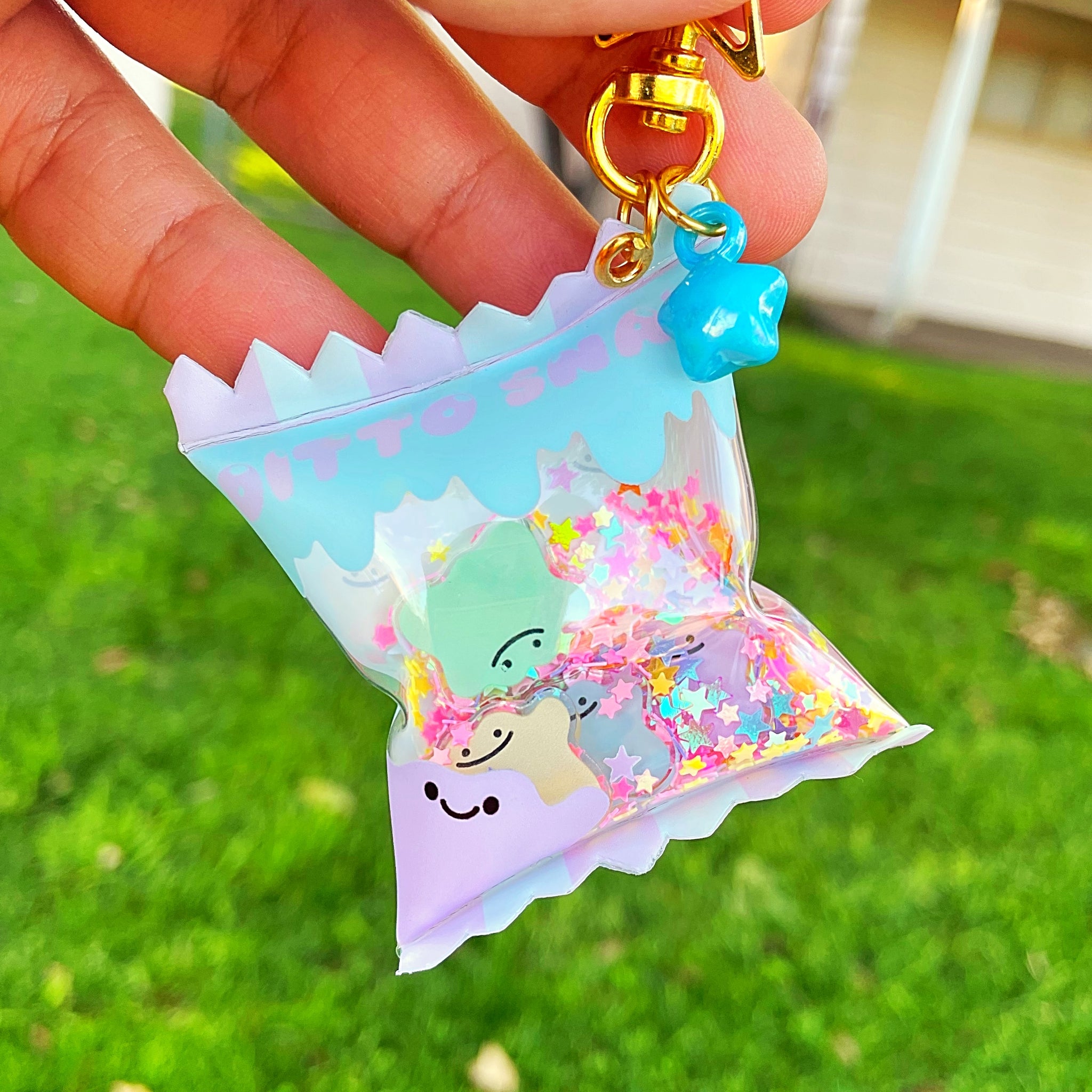 Ditto candy bag charm